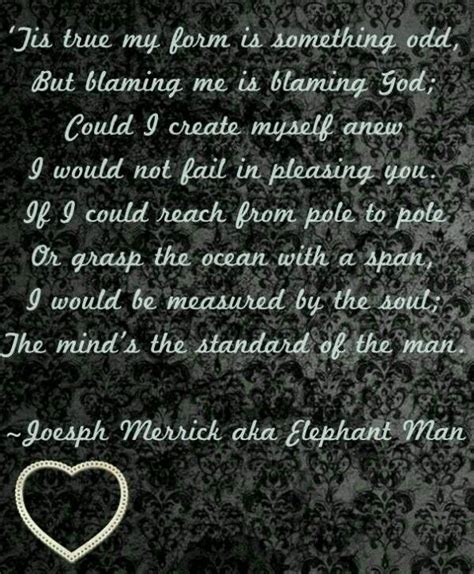 elephant man quotes|john merrick quotes.